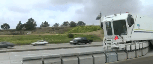 Californian “Zippers” Create More Lanes in an Instant