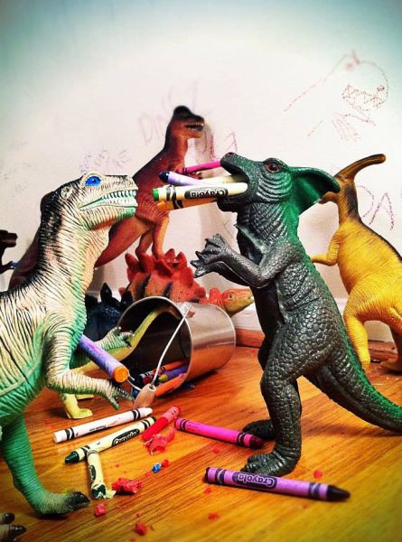Quirky Parents Make Dinosaurs Come Alive for One Month a Year