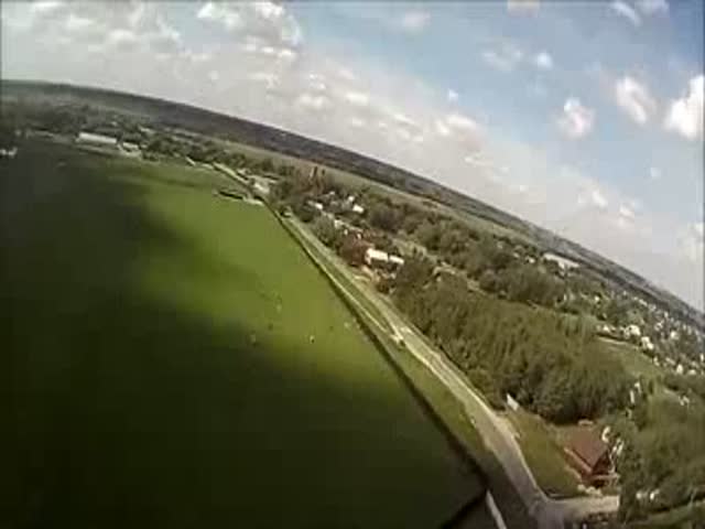 RC Plane Crash with Funny Ending 
