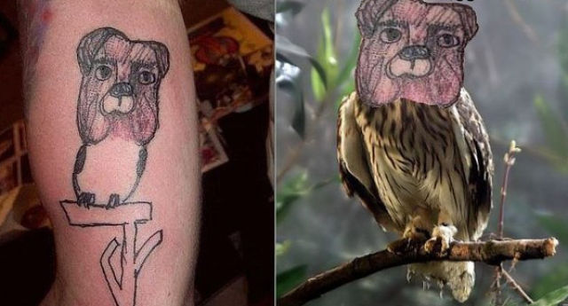 When Tattoos Fail, You End Up with This
