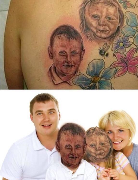 When Tattoos Fail, You End Up with This