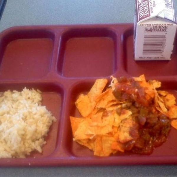 Completely Gross School Lunches in the US