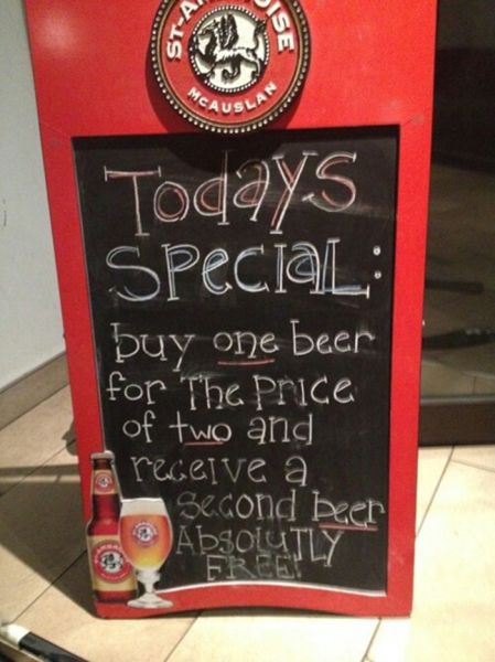 Now Who Can Refuse Such a Great Deal?