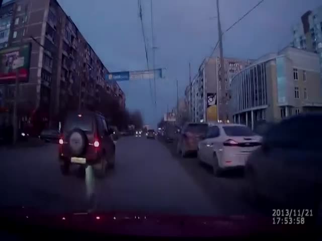 Even the Road Itself Wants to Kill You in Russia 