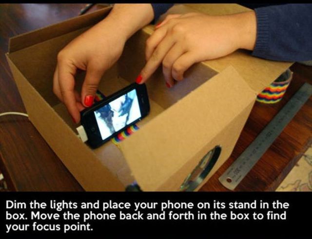 How to Turn a Smartphone into a Handy Projector
