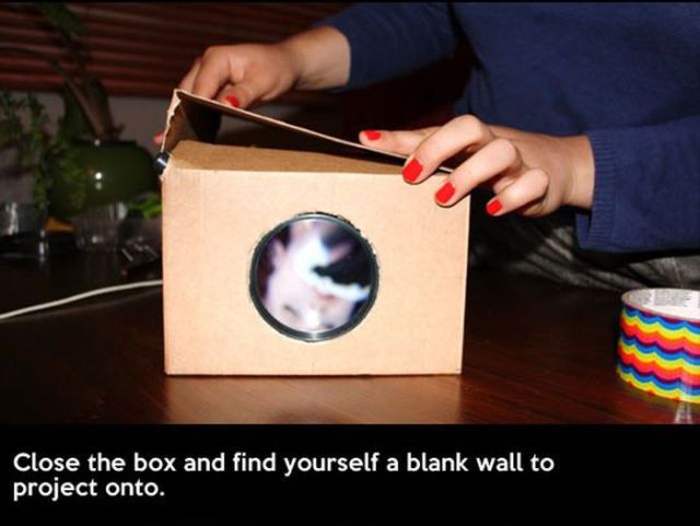 How to Turn a Smartphone into a Handy Projector