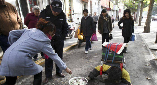 The Fraudulent Crippled Chinese Beggar