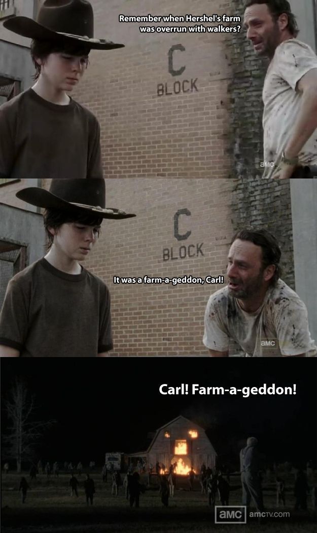 Hilarious Dad Jokes from “The Walking Dead’s” Rick Grimes