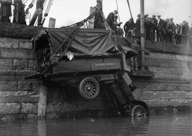 Car Accidents from the Early 20th Century