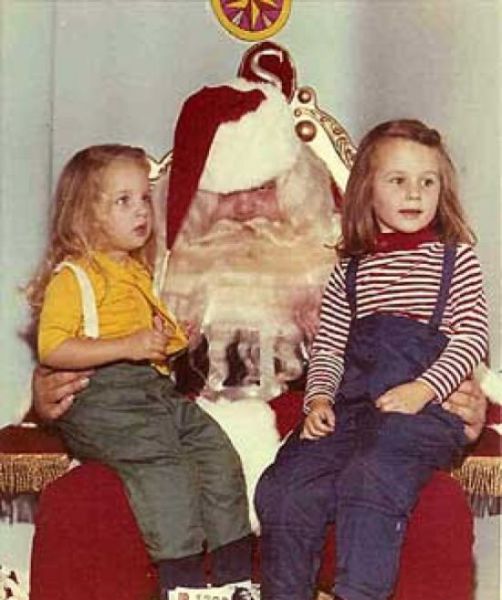 Scary-Looking Santas from the Years Gone By