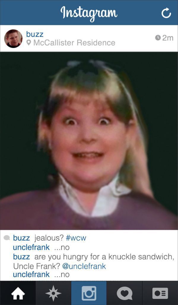 What “Home Alone’s” Buzz would Post on Instagram