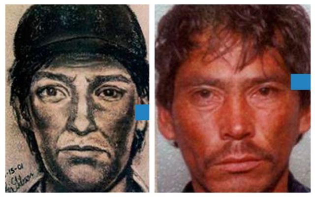 Police Sketches Compared to Actual Mugshots