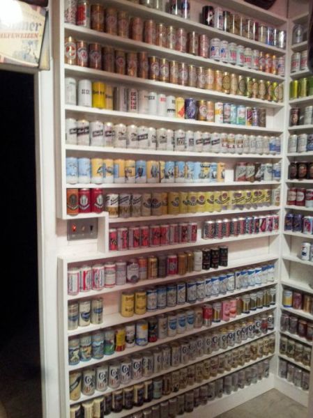 Impressive Beer Can Collection over Thirty Years