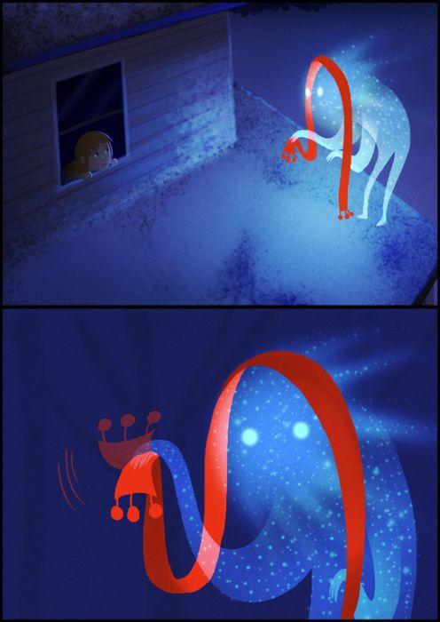 A Sweet Comic Story about Winter