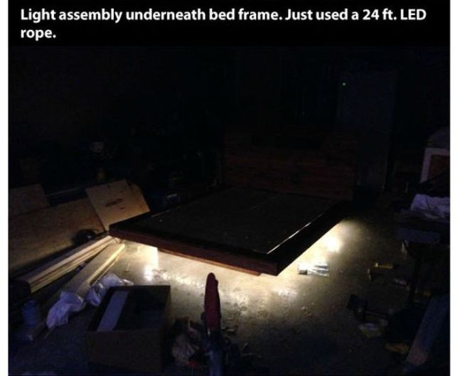 An Awesome Homemade Levitating Bed