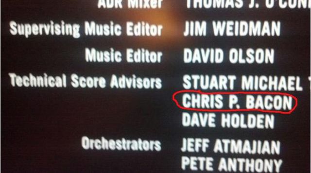 The Most Amusing Movie Credits