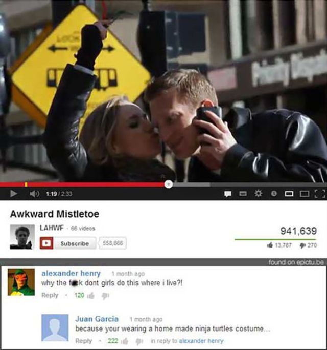 Hilarious and Clever YouTube Comments