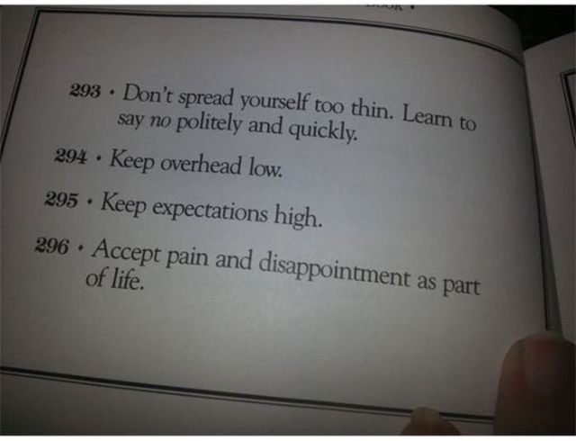 A Book Filled With Great Advice