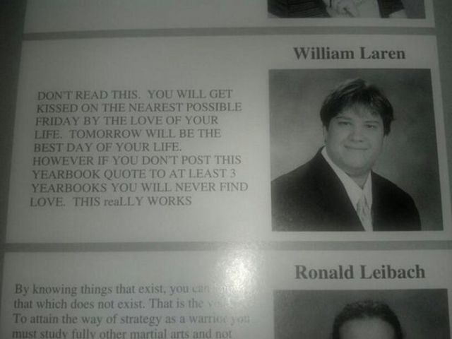 Smart-Ass Yearbook Quotes