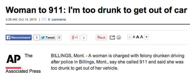 Drunken People Do the Strangest Things: Men vs Women