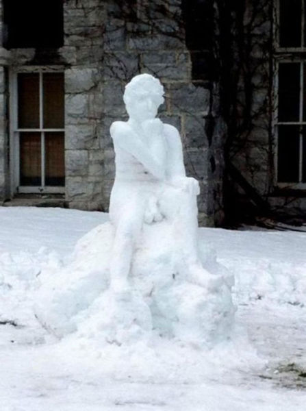Creative Snowmen Enjoying Everyday Life