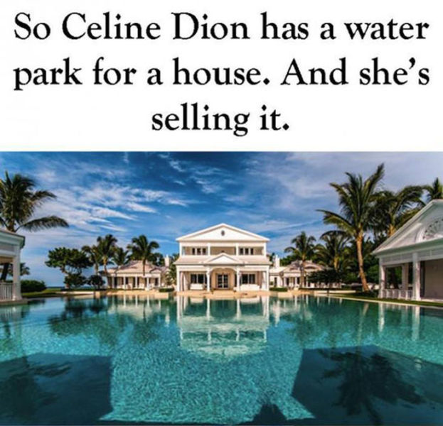 An Inside Look at Celine Dion’s Private Water Park