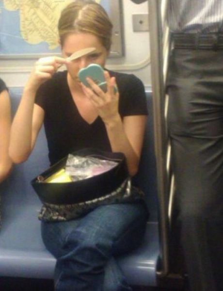 Hilariously Odd People Spotted on Public Transport