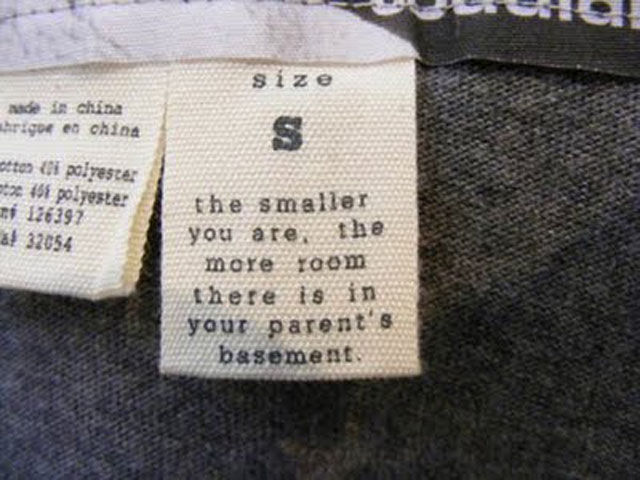 Hilarious Clothing Tags That Are Just Classic