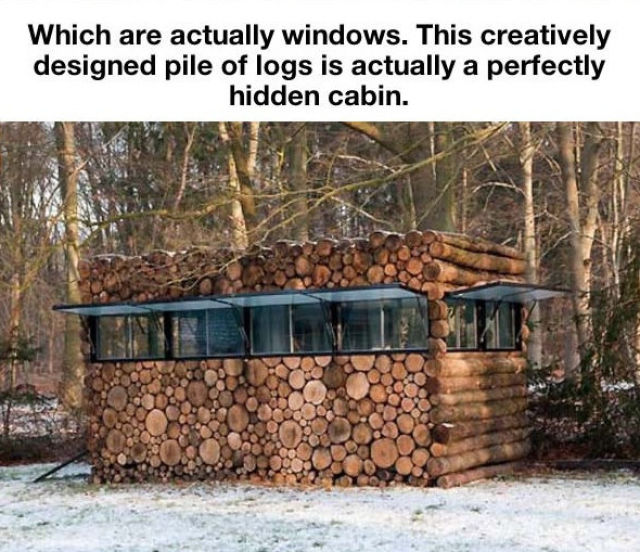 A Cleverly Designed Hidden Sanctuary in Nature