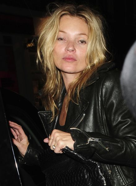Supermodel and Actress Kate Moss Over 40 Years