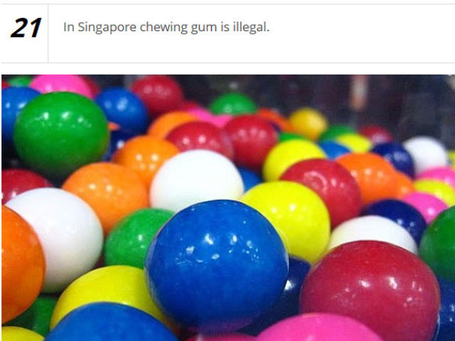Bizarre Real-Life Laws from around the World