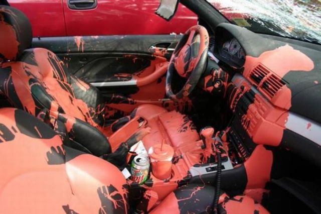 Extreme Examples of Car Vandalism