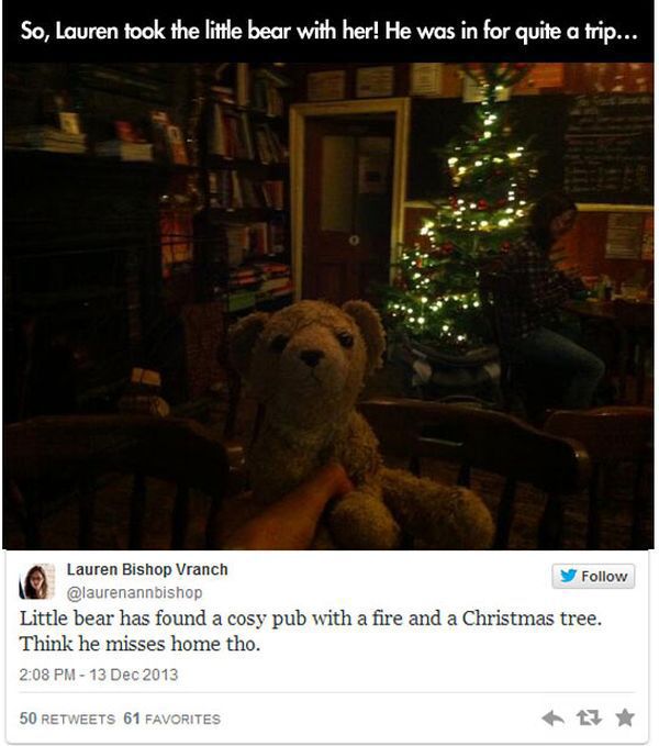 A Lost Stuffed Animal Is Found Thanks to the Internet