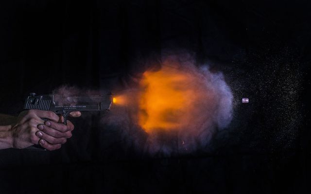 Great Images of the Moment a Bullet Leaves a Gun