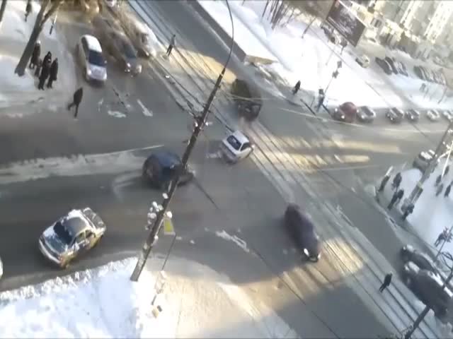 Russians Play to GTA Too, but Only in Real Life! 