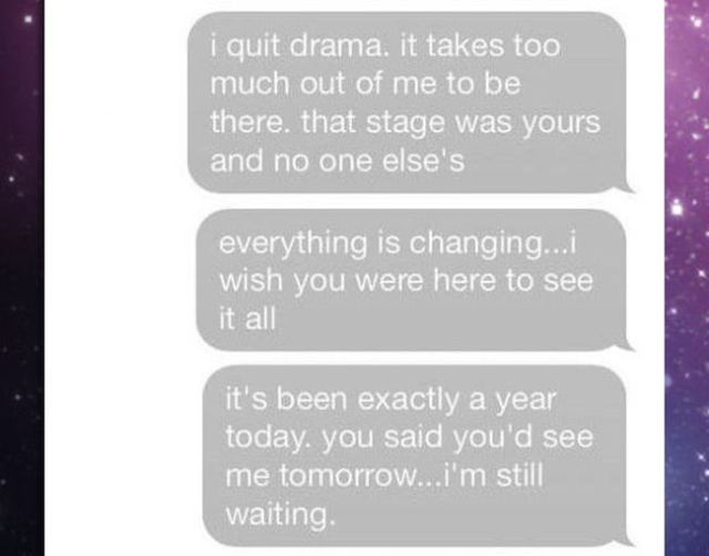 A Text Conversation That Will Make You Cry