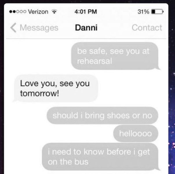 A Text Conversation That Will Make You Cry
