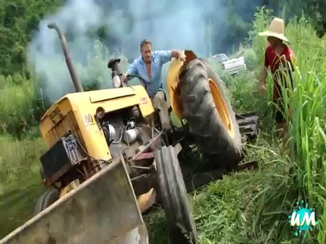 Tractor Fails Compilation  (VIDEO)