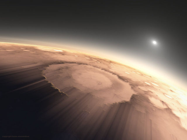 A Mars Sunrise Is Truly a Sight to Behold
