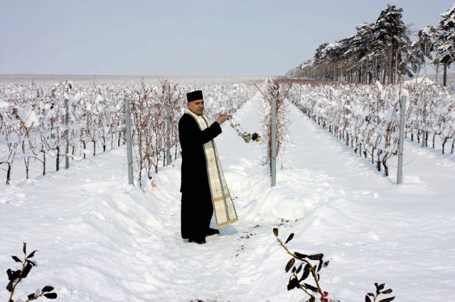 Romanian Priests Bless Just About Everything