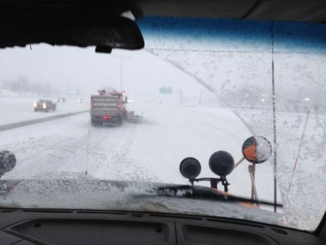 A Day in the Life of a US Snowplow Driver