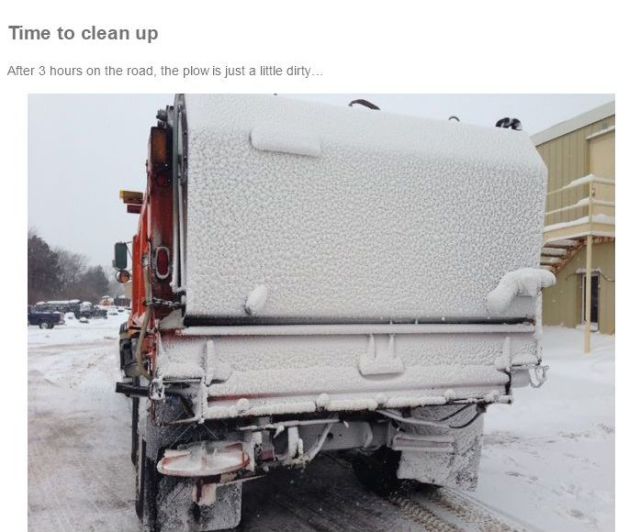 A Day in the Life of a US Snowplow Driver