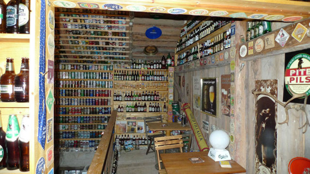 An Incredible Beer Bottle Collection