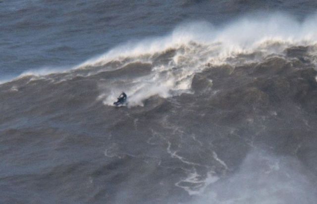 Surfer Nails 24 Meter Wave and Breaks Records