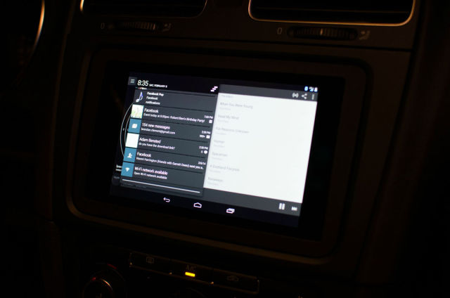 A DIY Dashboard Modification Using an Android Tablet