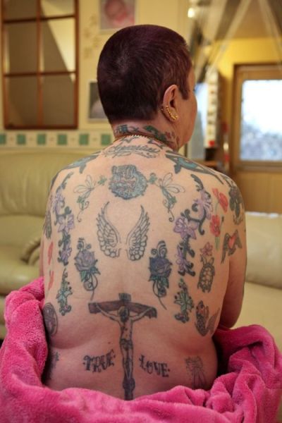 The Grandma with an Impressive Collection of Tattoos