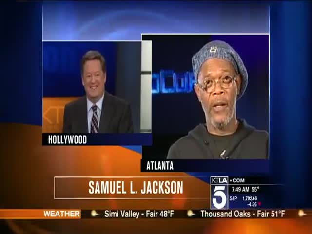 Reporter Confuses Samuel L. Jackson with Laurence Fishburne  (VIDEO)