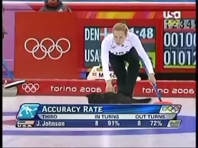 Olympic Cat Curling  (VIDEO)