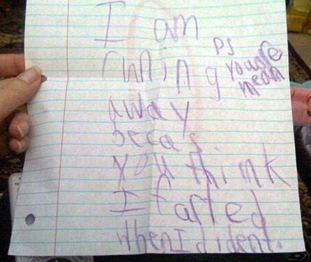 The Crazy, Cute and Candid Notes From Kids