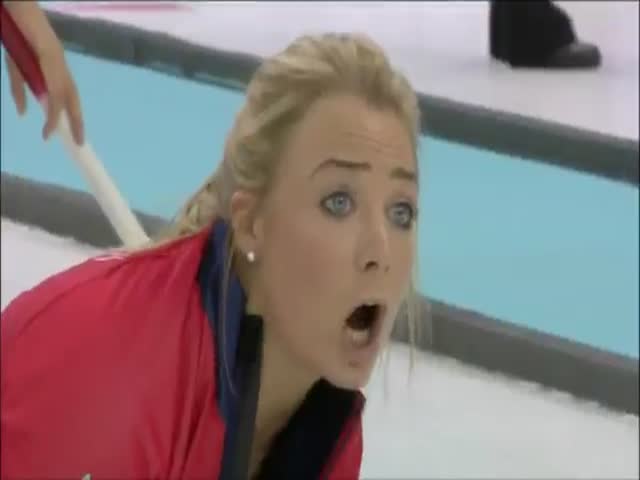 The Sounds of Olympic Women's Curling  (VIDEO)